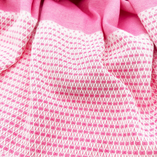 Hamamtuch Saunatuch Boho Pink Candy