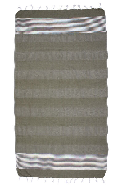 Hamamtuch Deniz size 6  Olive Green