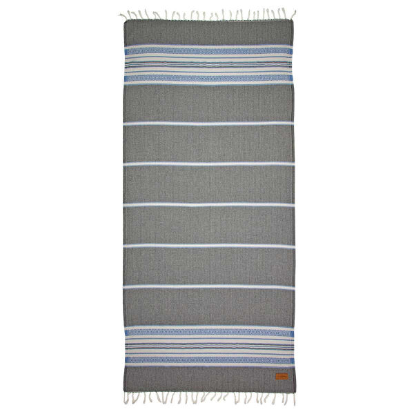 Hamamtuch Sea Me Black Blue