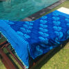 Batik Strandlaken met Pompons Sun Sea Beach