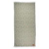 hamamdoek, Hamamtuch, Hammam towel, serviette de hammam Botanic Art Taupoe Green