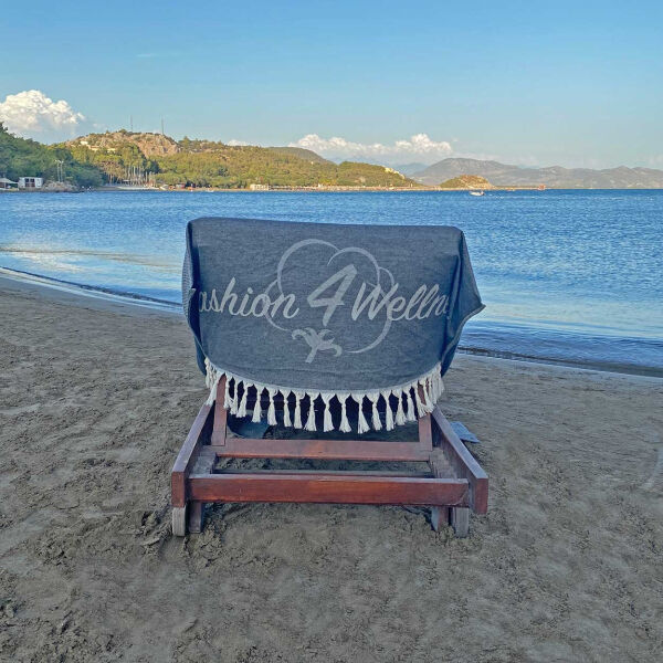 Beachbed Cover Boho Samba red