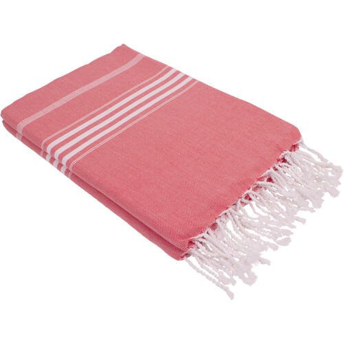 Hamamtuch Saunatuch Ottomania extra lang  Ziegelrot