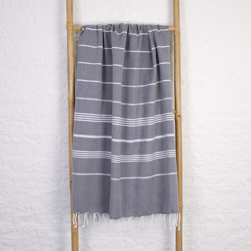 Hamamtuch Saunatuch Ottomania standard Dunkelgrau