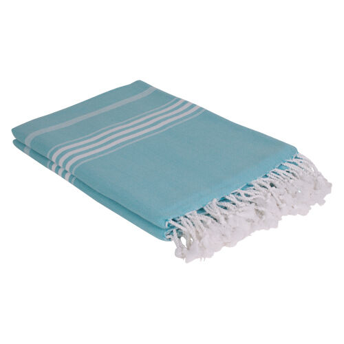 Hamamtuch Saunatuch Ottomania extra lang  Aqua
