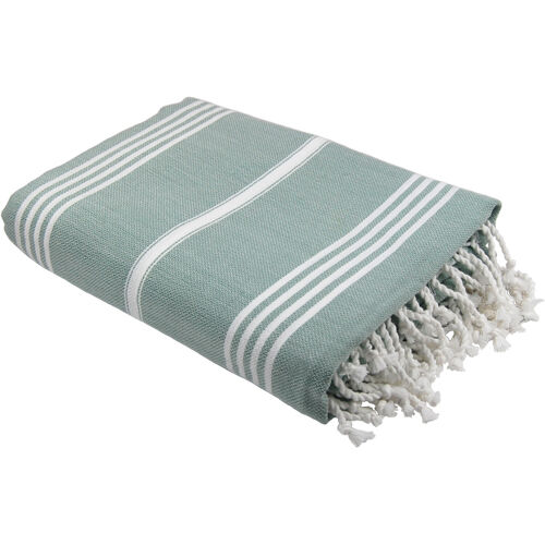 Großes Hamamtuch Ottomania XL Grau-grün