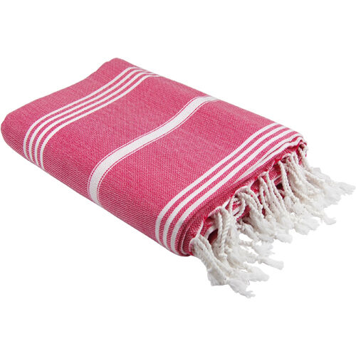 Großes Hamamtuch Ottomania XL Rubyrot