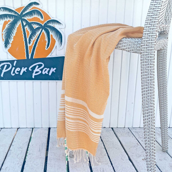 Hammamtowel Plaj Mustard