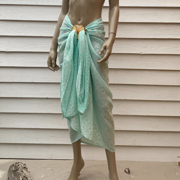 Pareo Batik Pareo mit Gesp Zebra Mint