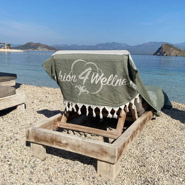 Beachbed Cover Boho Chive Green