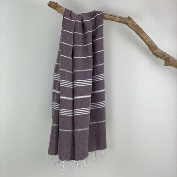 Hamamtuch Saunatuch Ottomania standard Aubergine