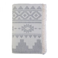 Plaid
Wohndecke | "Wool Rug" | grey
