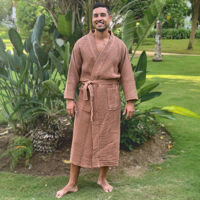 Unisex-Bademantel
Waffel
Copper