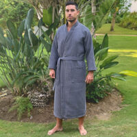 Unisex-Bademantel
Waffel
Graphite