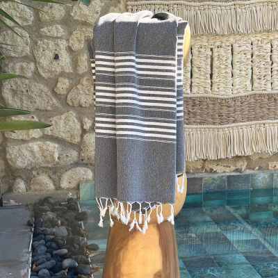 Hamamtuch Travel size 3 Black