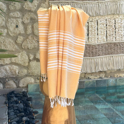Hamamtuch Travel size 3 Mustard