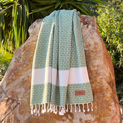 Hamamtuch Peacock Green