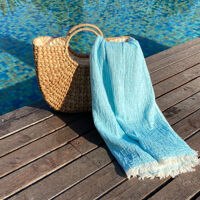 Hamamtuch
Muslin 
Turquoise