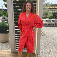 Bademantel Kimono Damen lang
Balyy batik
You and Me