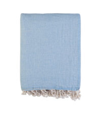 Plaid
Wohndecke | "Tan" | Blue
