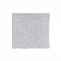 
Baby Muslin "Star" Grey
