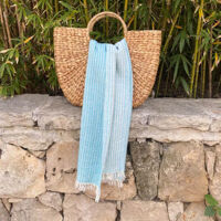 Hamamtuch Saunatuch
Breton 
Turquoise
