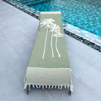 Hamamtuch Saunatuch
Three Palms
Chive Green