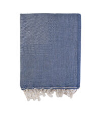 Plaid
Wohndecke | "Tan" | Denim
